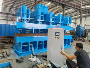 China 500T Rubber Vulcanizing Press Machine Escalator Handrail Rubber Hydraulic Press on sale
