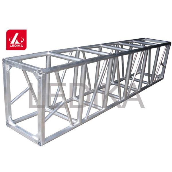 Top Quality Indoor Screw Bolt Aluminum Square Truss System with Stand Lighting