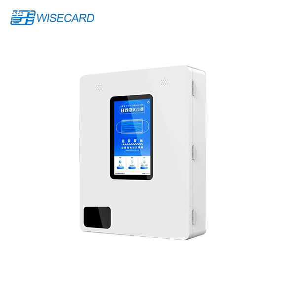 Wall Mounted Self Service Kiosk Machine , Mask Self Service Payment Terminal