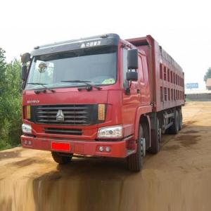 30 - 40 Tons SINOTRUK Heavy Duty Dump Truck 371HP 8X4 For Loading Construction Material