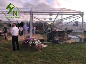 China Transparent Aluminum Frame Tent Fixation Way Wedding Marquee Tent on sale
