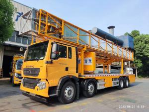 China Under bridge insepction truck working Platform  vehicle  for rental to Repair Maintenance road bridges on sale
