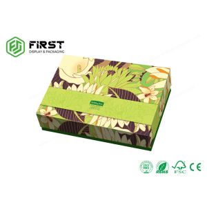 Cheap Customized CMYK Color Printing Handmade Cardboard Gift Boxes Rigid Packaging Box for sale