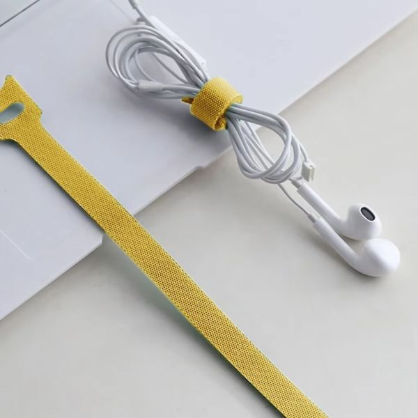 Customized Hook And Loop Cable Ties Self Locking Reusable Velcro Cable Ties Adjustable