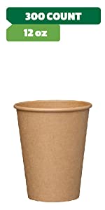 Biodegradable Coffee Paper Cup With Lid Custom Printed, 3oz 5oz 6oz 8oz Ice Cream Paper Cup Lid Pack