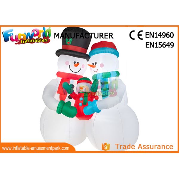 Boot or Snowman Inflatable Christmas Decorations with 1 Year Warranty