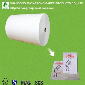 China PE coated paper for waste and sickness bags on sale