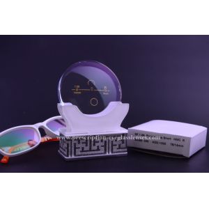 Anti Glare Semi Finished Lens Blanks SF 1.56 Index Multiple Vision AR Coating