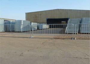 China Iron Metal Flat Feet Event Crowd Control Barriers Pedestrian Barrier Fencing on sale