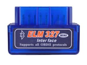Cheap Mini ELM327 V1.5 OBD2 Mini Obd2 Scanner Blue IOS Android System Supported for sale