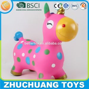 Cheap colorful small ride on horse toy pony for kids for sale
