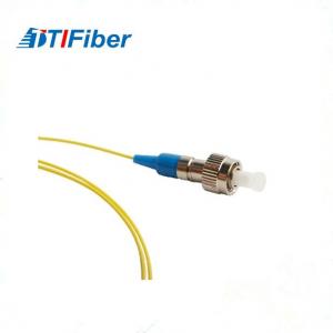 China FC Splice On Fiber Optic Pigtail Singlemode Yellow Color 1~144 Multi Fibers Fiber Count on sale