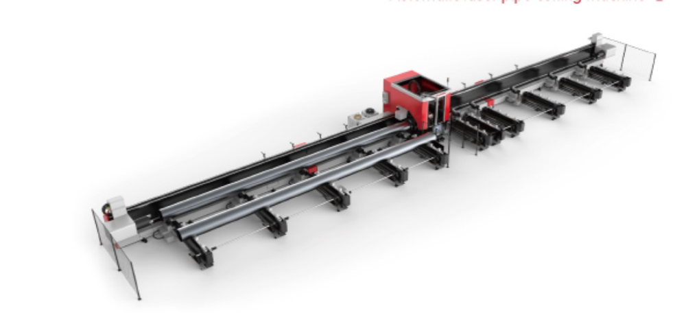 Automatic Loading And Unloading Laser Pipe Cutting Machine High Efficiency Batch Processing