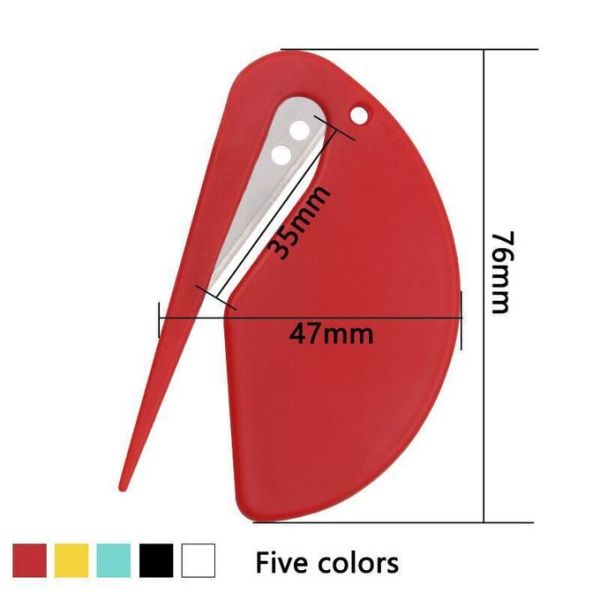 Custom Logo Sublimation Mini Utility Knife Letter Opener Envelope Opener Paper Cutter Pet Hair Unknotting Knife