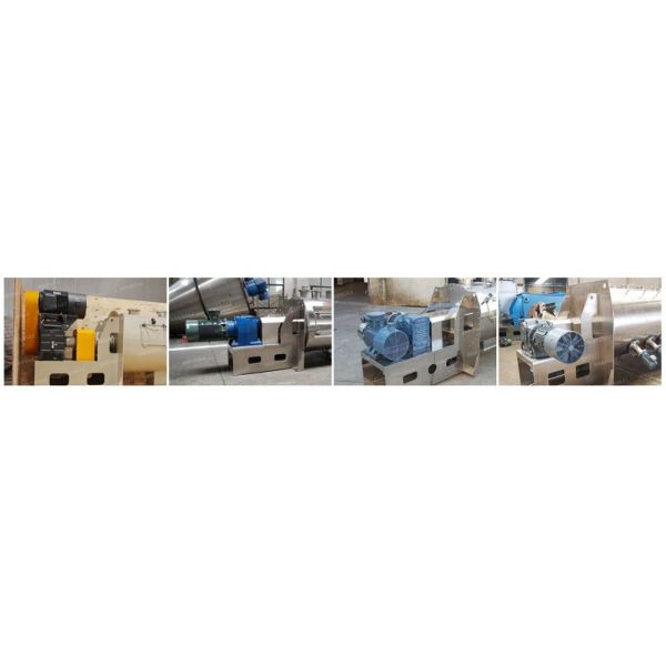 High Automation Plough Shear Mixer , Industrial Horizontal Mixer For Pharmaceutical