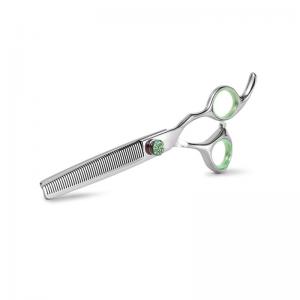 Cheap Pet  Japanese Style Pet Grooming Shears , Chunker Dog Grooming Thinning Scissors for sale