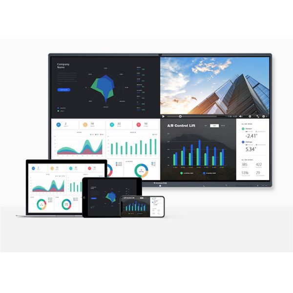 3840*2160 Education Digital Interactive Whiteboard 85inch For Classroom