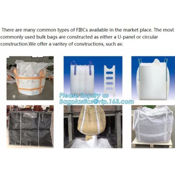 high capacity document pouch 1700kg extra strong circular woven polypropylene industrial big bags 1000kg, BAGEASE PACKAG