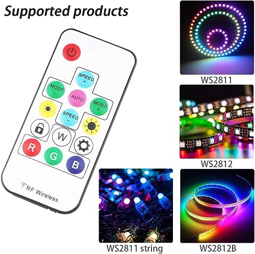 14 Keys Mini LED Strip Controller Rf Wireless Remote Led Controller For LED