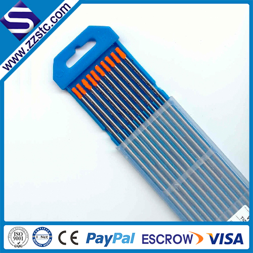 WTh20 High Arc Starting Capacity Tungsten Electrodes For TIG Welding