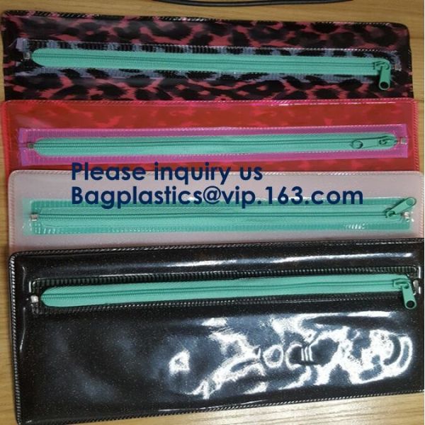 Recyclable Colorful Zipper Slider Bubble Bag Cosmetic Bag,ZipTop Reclosable Pink Cosmetic Bubble Pouch