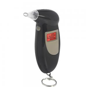 Cheap Digital alcohol breath tester With flashlight keychain breathalyzer with CE&ROHS&FDA for sale