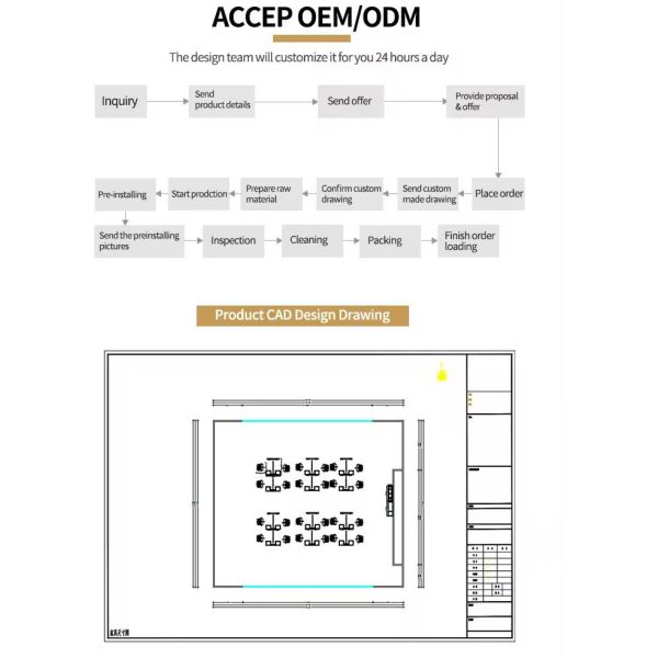 Modern Folding Mobile School Foldable Conference Training Room Table