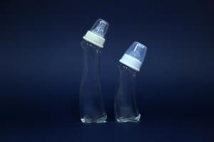 China Premature Baby Sterilize Glass Feeding Nipple Bottles BPA Free on sale