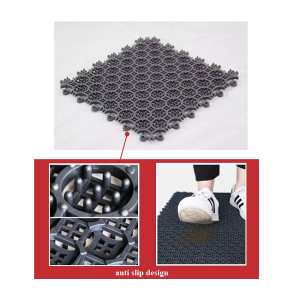 200mmx100mmx9mm Pvc Commercial Floor Mats Entrance Scrape Dirt Entry Rugs 9mm Thick