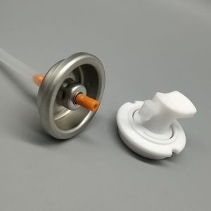 China Static-Dissipative Male paint valve for electronics enclosure spraying with precision adjustment on sale