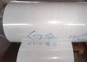 Cheap Pure Color White PET Film Few Crystal Points With Good Printing Effect for sale