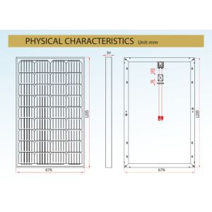 Cheap Home Use 145 Watt Mini Monocrystalline Silicon Solar Panels for sale