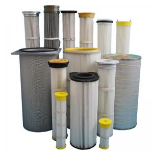 Cheap Hepa Pleated Filter Cartridge Dust Collector for sale
