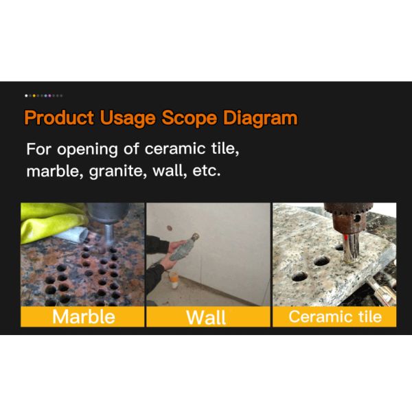 M14 Diamond Bit Core Drill Bit Diamond Tool Bit for Marble Ceramic Tile