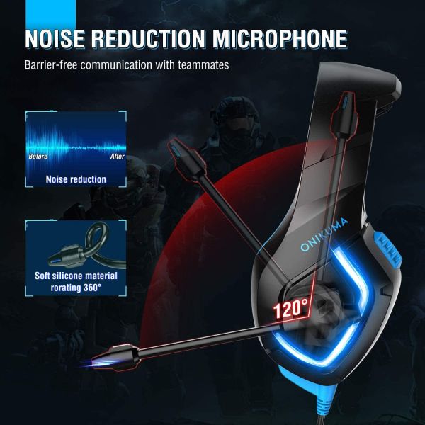 100mA Wired 7.1 Gaming Headset
