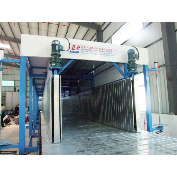Full Automatic Continuous Polyurethane Foam Machine , Foam Mattress Making Machine