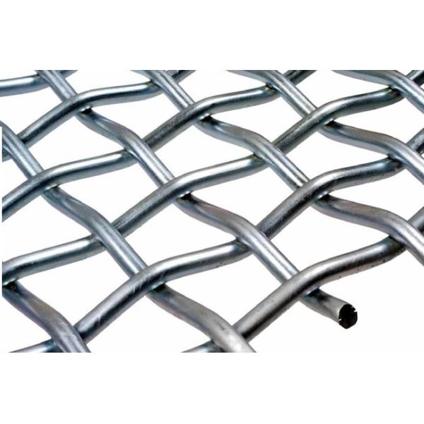 High Precision Spring Steel Woven Wire Mesh Screen For Mining Industries