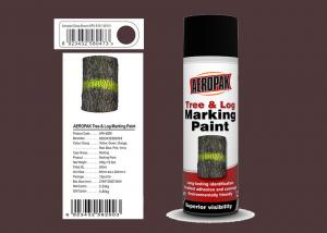 Cheap Deep Brown Marking Spray Paint  ROHS Certificate For Railroad Ties for sale