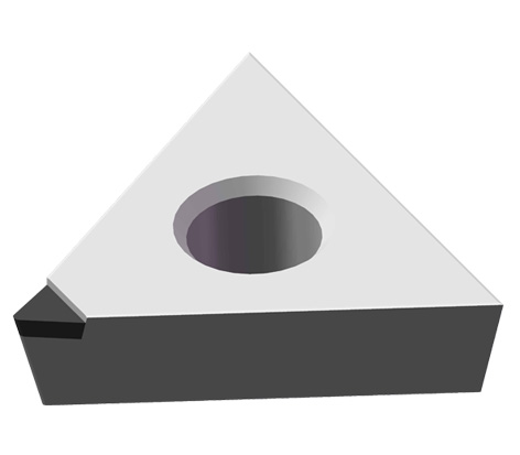 Aerospace PCD PCBN Tools , Various Grits PCD Cutting Inserts