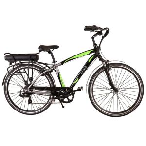 China V Brake Long Distance Electric Bicycle , Electric Battery Powered Bike on sale