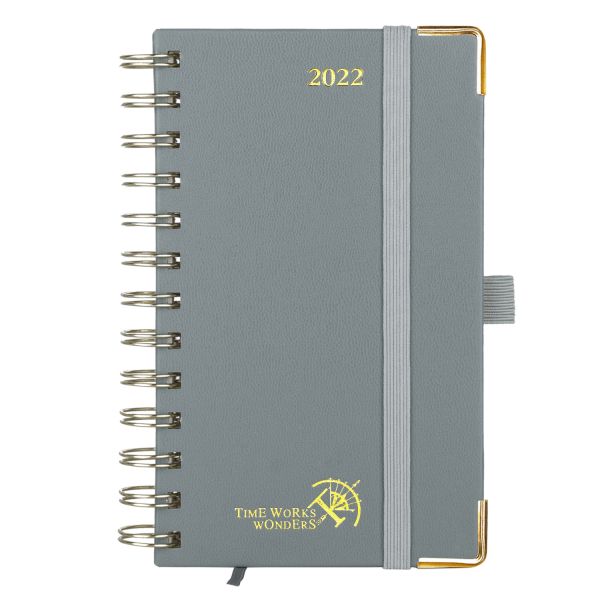 6.75''x4.2'' Custom Academic Planner Vertical Layout 80GSM Ivory Paper