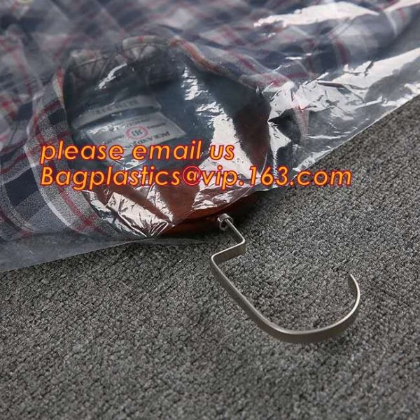 BIODEGRADABLE printed Laundry dry cleaning garment bag on roll,laundry suit garment packaging dry cleaning cover plastic