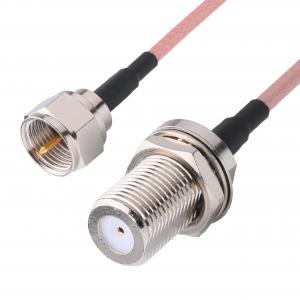 China RG179 Coaxial Cable 75 Ohm TE 5415226-1 To AMPHENOL CONNEX 222114-10 OEM/ODM on sale