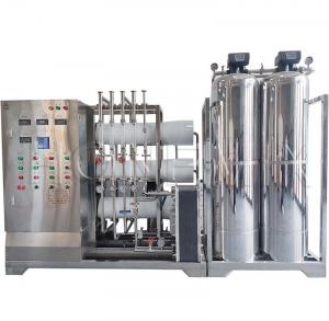Cheap Two Stage Reverse Osmosis Water Treatment Plant SUS304 With EDI Pure System for sale