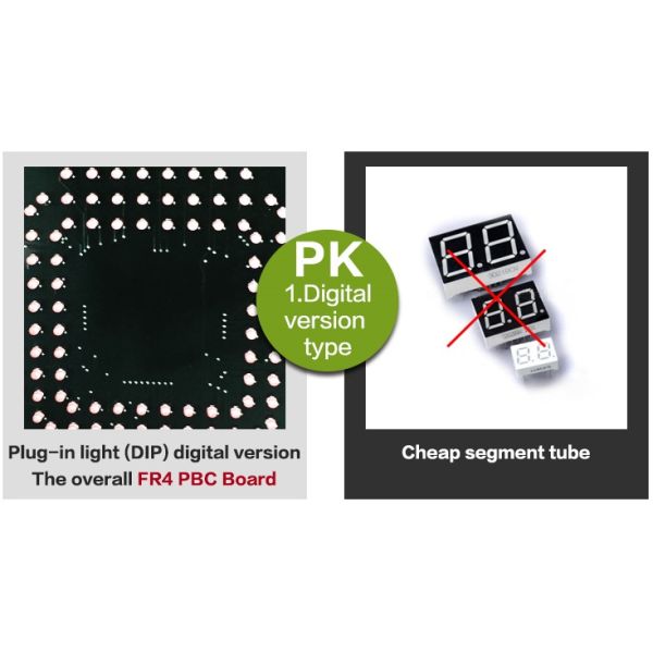 WATERPROOF RF CONTROLLER LED GAS PRICE SIGN WITH IRON / ALUMINUM CABINET