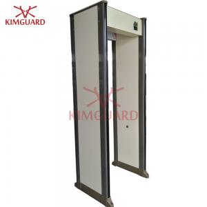 China Advanced Technology Walk Through Gate Metal Detector 33 Detection Zones on sale