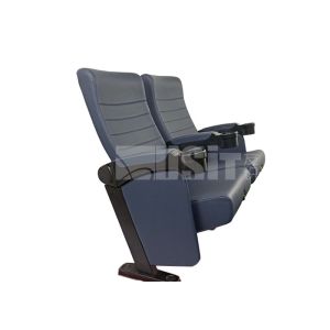 Buy cheap Ergonomics Full PU Folding Commercial Theater Seating 90 Degree Angle Arm Steel from wholesalers