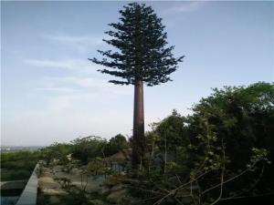 China Landscaping Camouflage Pine Monopole Antenna Tower Artificial on sale