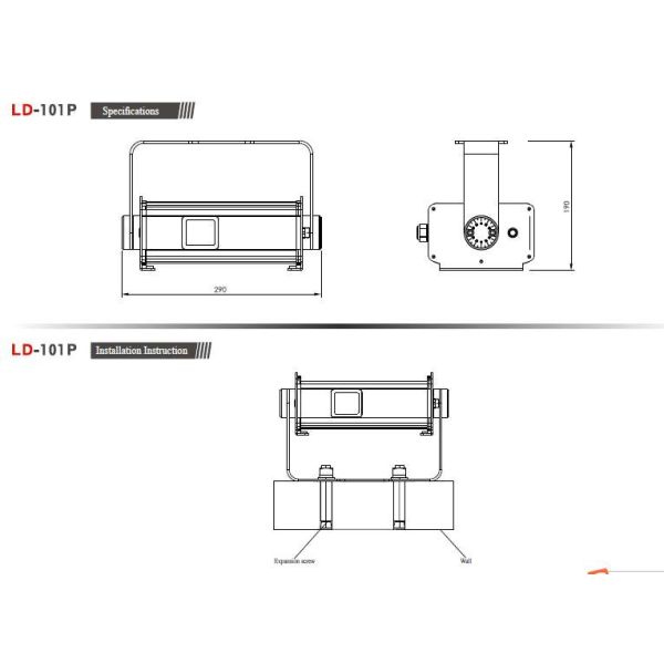 240V 13 Watt Firefly Effect Outdoor Gobo Projector For Theme Parks