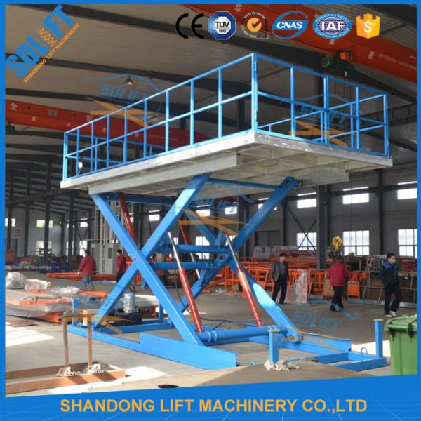 Hydraulic Scissor Car Lift For Home Garages
